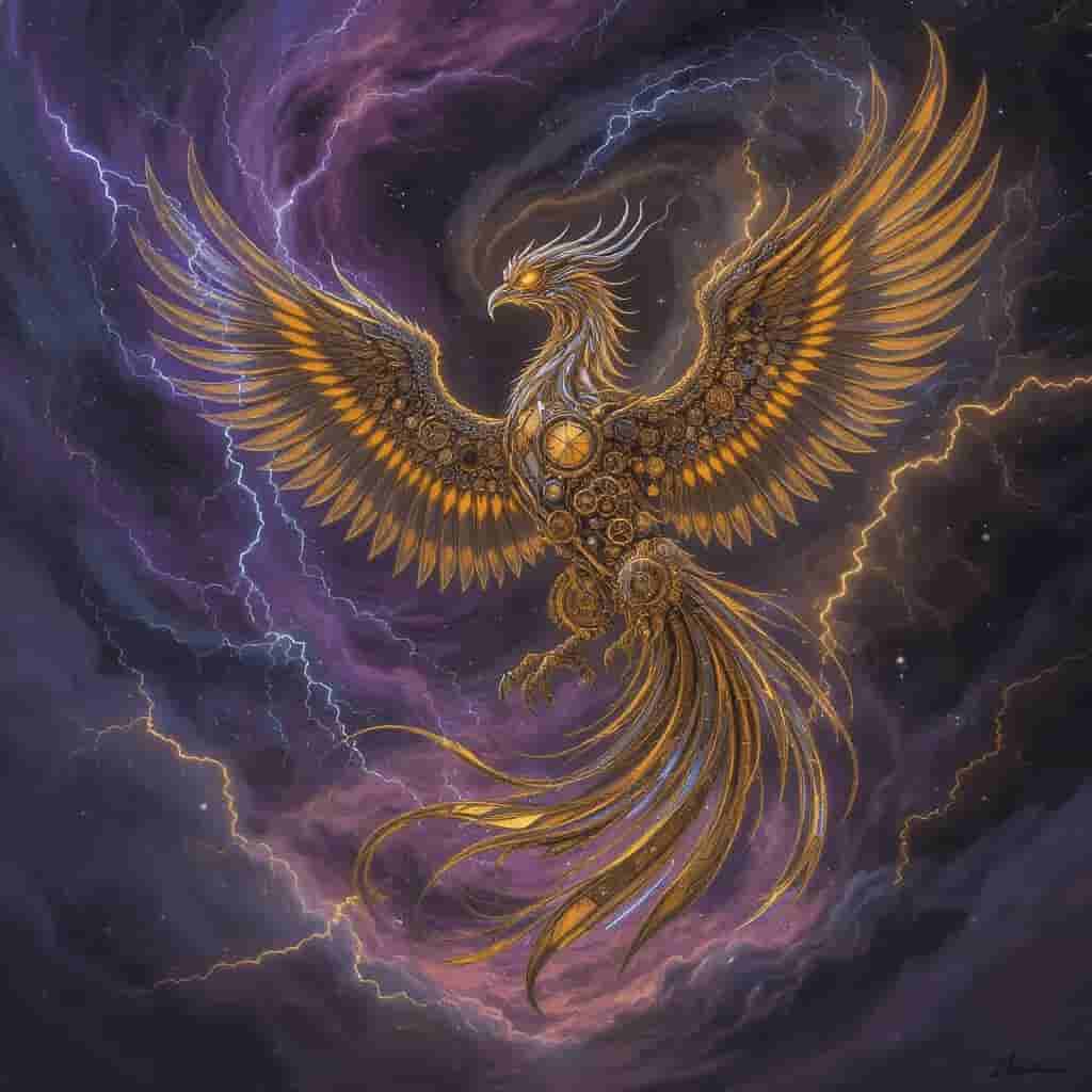 Gilded Cosmic Baroque 1