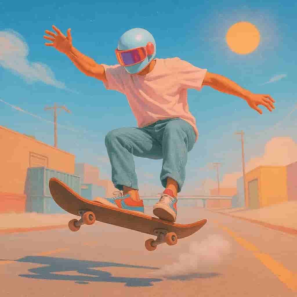 Retro Futurism Pastel Rush 1
