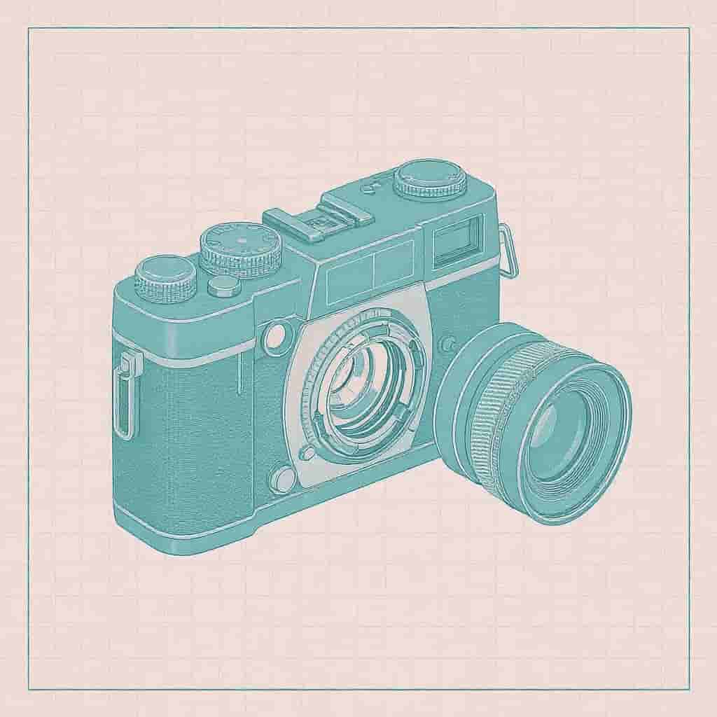 Retro Tech Blueprint 1