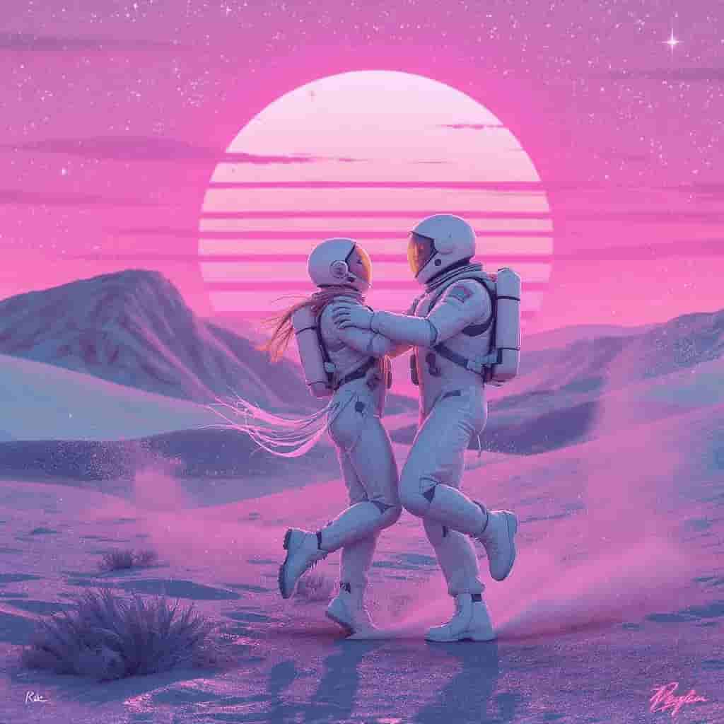 Retro Futurism Pastel Rush 2