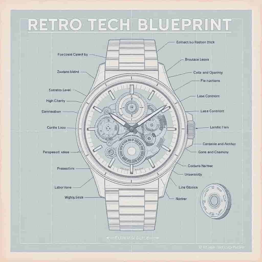 Retro Tech Blueprint 2