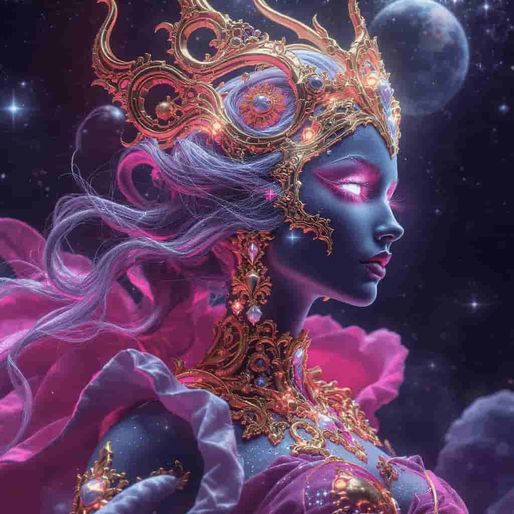 Gilded Cosmic Baroque 4