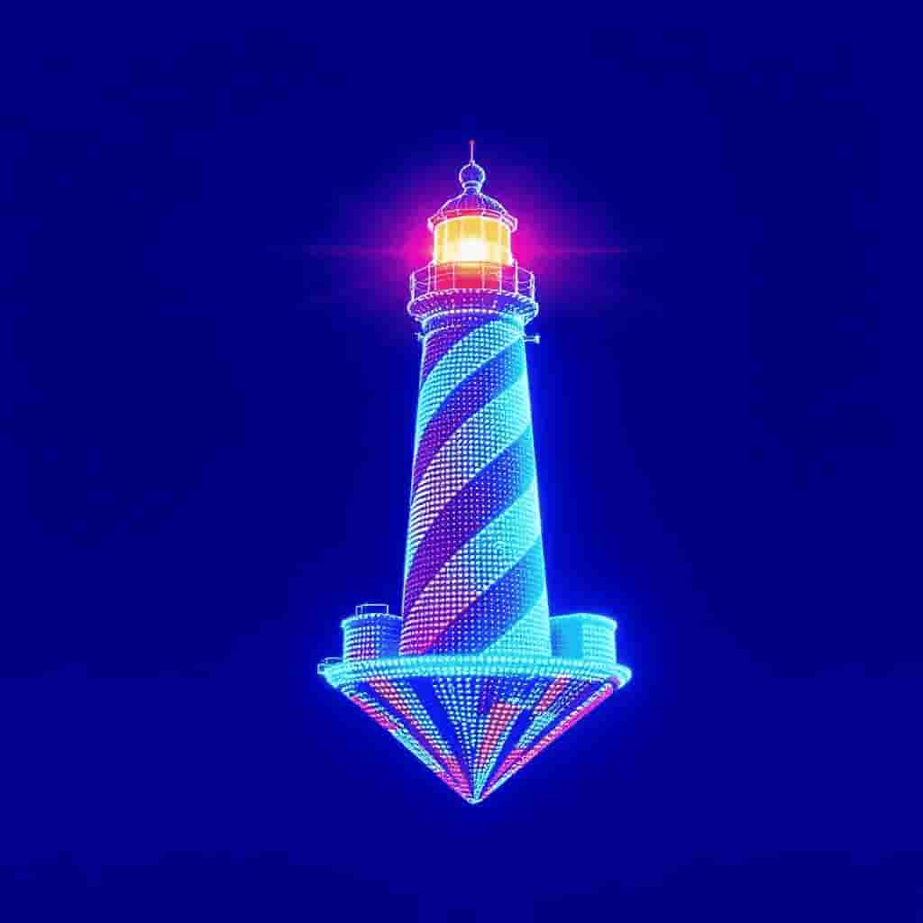 Neon Point Pop 3
