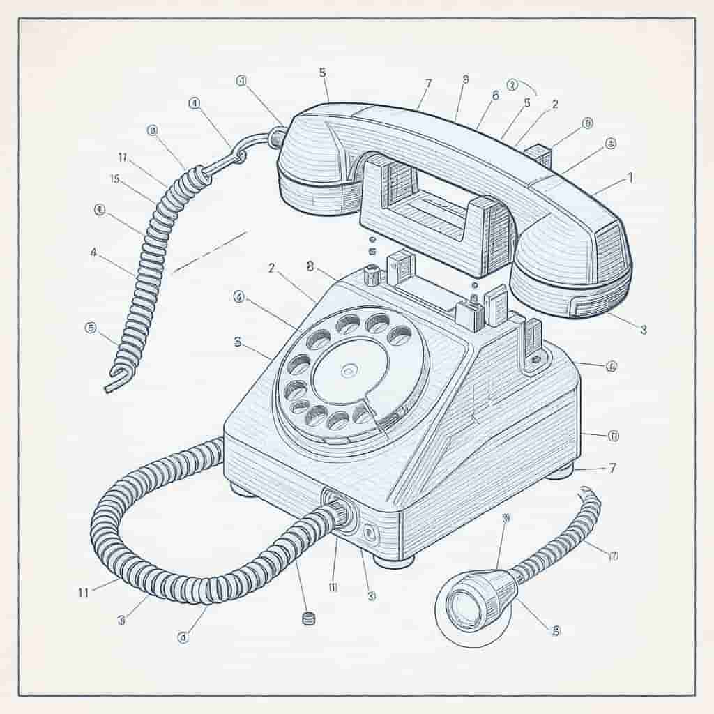 Retro Tech Blueprint 3